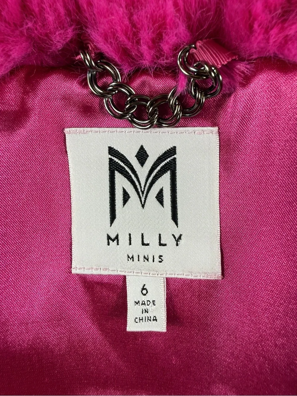 Milly Minis Faux Fur vest, 6